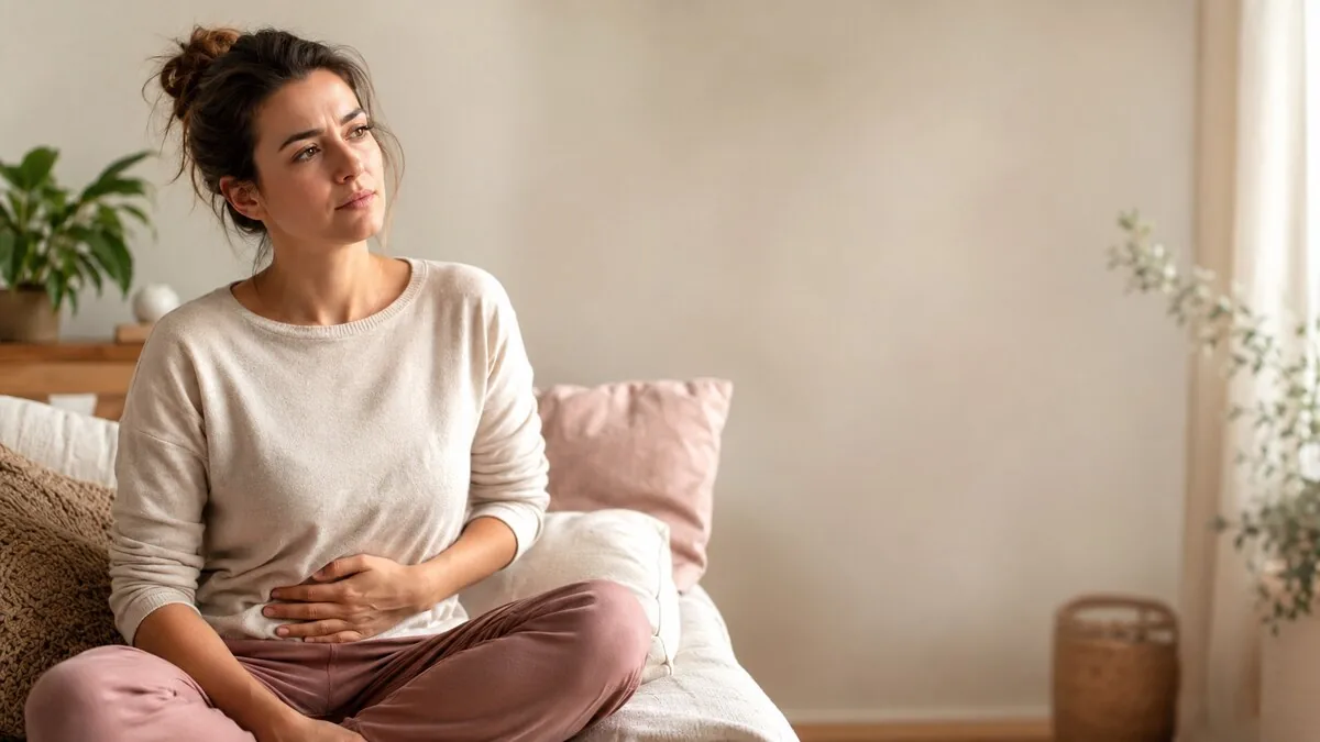 Illustrazione editoriale dedicata all'endometriosi